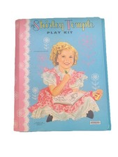 VINTAGE 1958 SHIRLEY TEMPLE Paper Dolls PLAY KIT Uncut