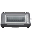Dash Clear View Toaster Grey