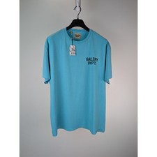 Gallery Dept. Souvenir Logo T-Shirt in Light Teal BNWT X-Large