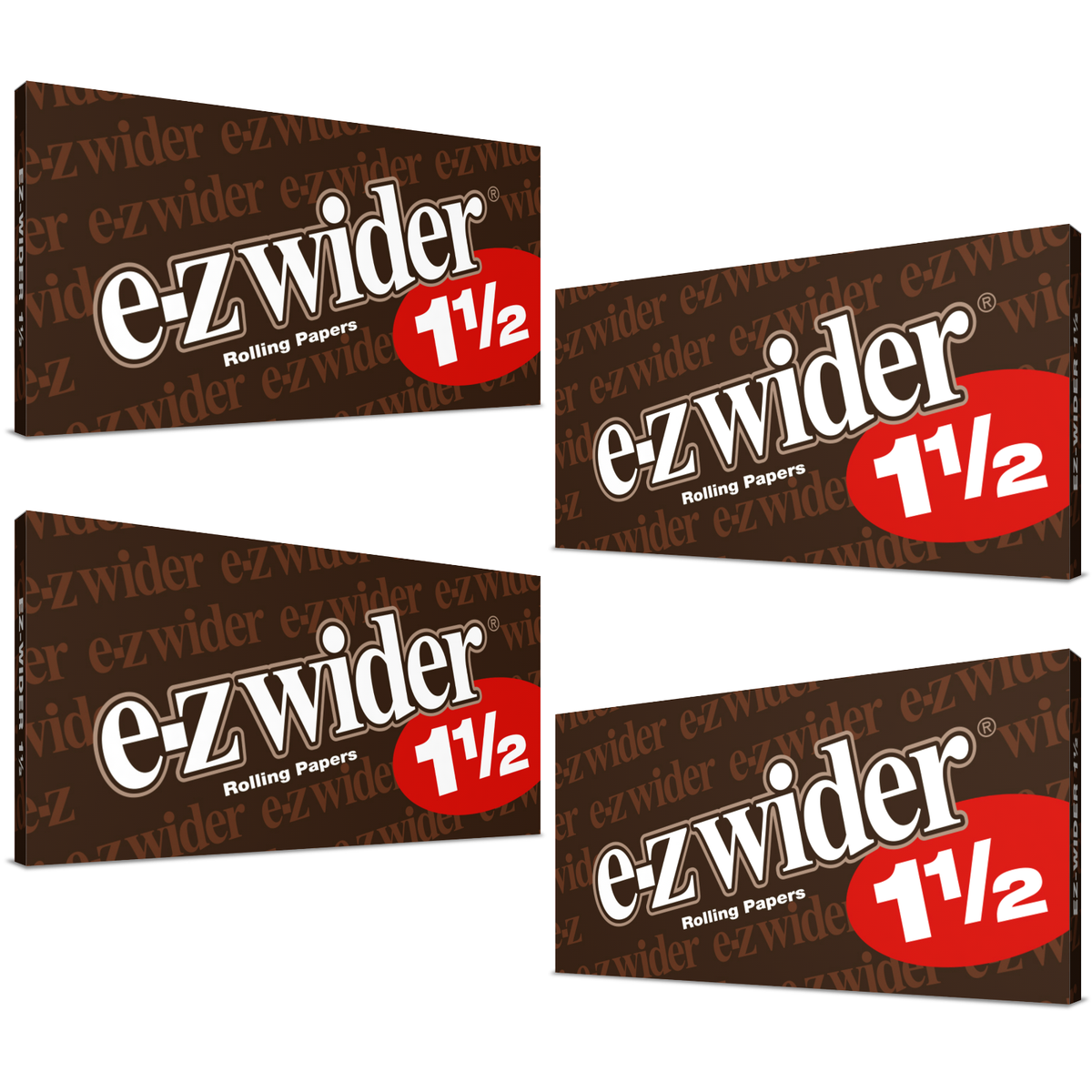 EZ WIDER Rolling Paper 1 1/2 Cigarette Papers (1.5) 96 Leaves (4