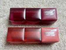 Image of 2 Maybelline Superstay Teddy Tint Lip Tints - 50 Wild At Heart & 25 Baby Tee