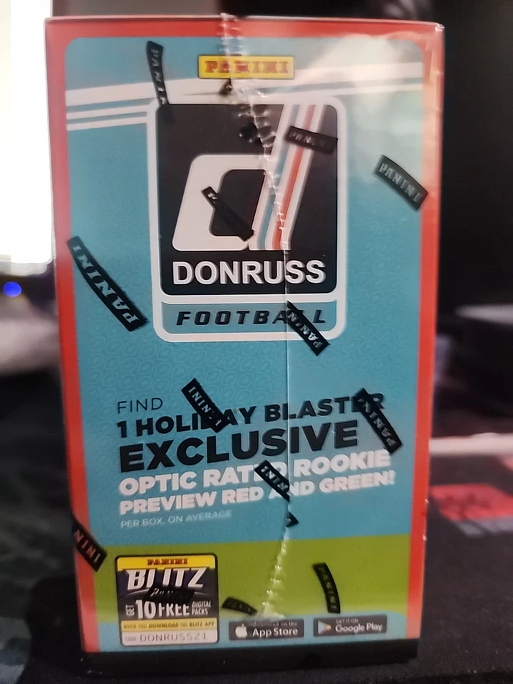 2021 Panini Donruss Football Holiday Blaster -Factory Sealed-  - Image 2 of 3
