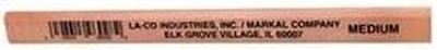 MARKAL 96927 Carpenter Pencil 7'' Wood Hard Lead Flat Gray