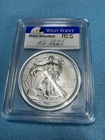 2015(W) 1oz .999 Fine Silver Eagle PCGS MS69 First Strike Standish Signed