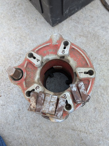 RIDGID 4P-J POWER THREADING/ GEARED PIPE THREADER 2-1/2" - 4" !Charity!