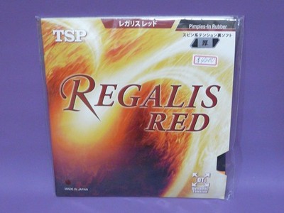 TSP REGALIS RED schwarz 1.8-2.0mm Tischtennis Belag TT Tischtennisbelag NEU OVP
