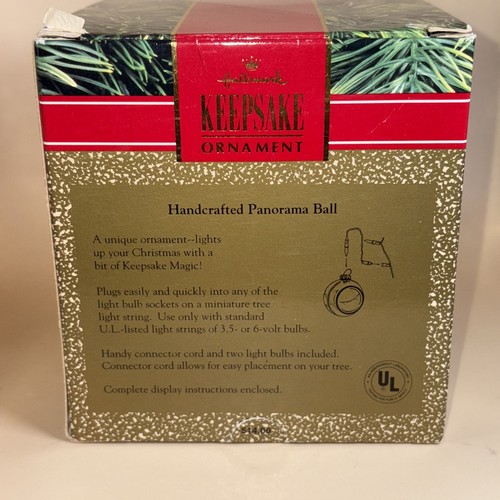 Hallmark Andenken Ornament Magic Light Blessings of Love 1990 selten schön 🔥 - Bild 2 von 7