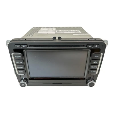 Radio Navigation Rns 510 VW Caddy EOS Golf 6 Passat 3C Touran 1T0035680H - Photo 1/4