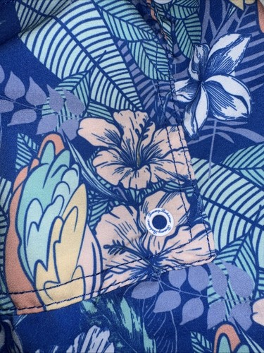 Tommy Bahama Swim Shorts Youth Sz 14/16 Tropical Parrot - Picture 4 of 6