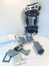 ISO Preferred OA Dual Upright ROM Hinge Knee Brace ISO-KN221L Sz M/LT + +(READ)