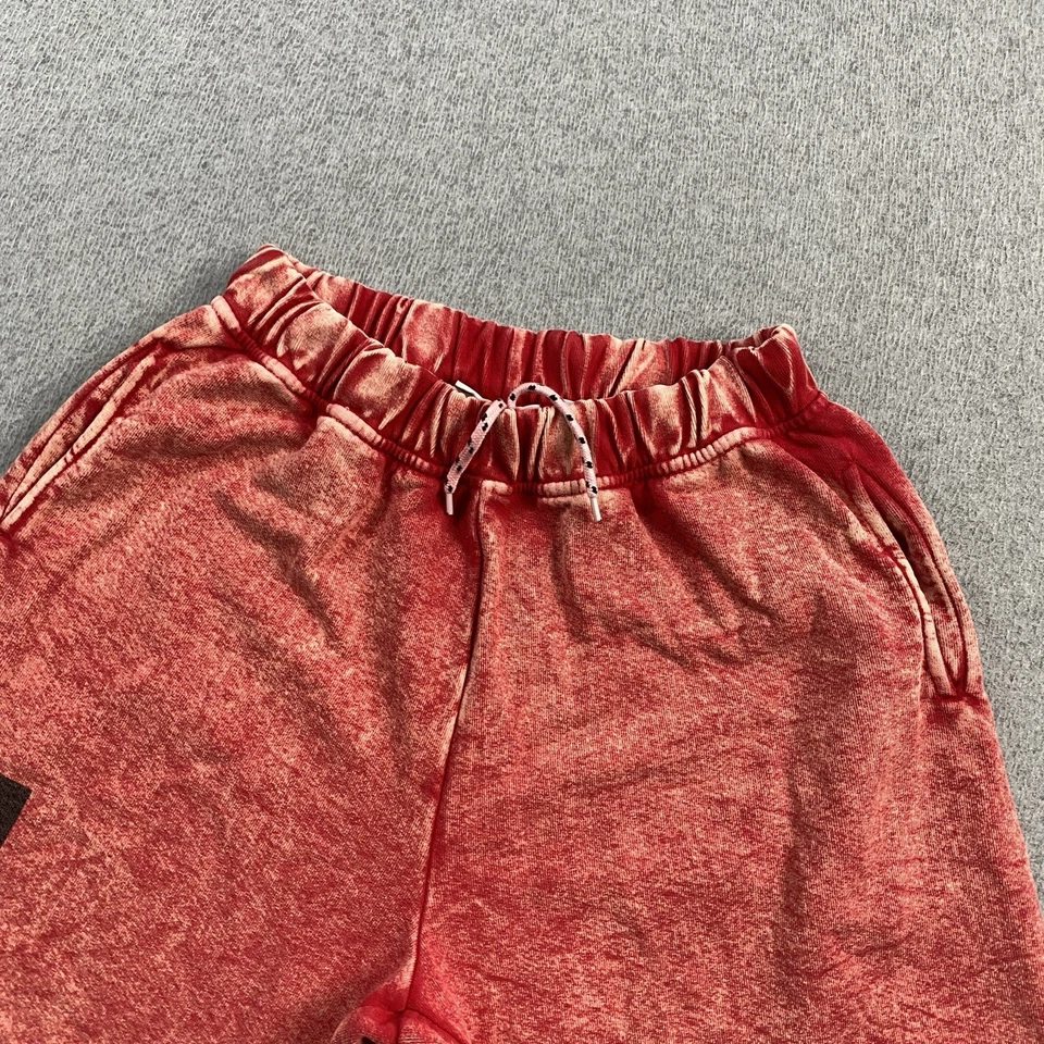 Pantalones Cortos Vans Vault x Aries Para Hombres Pequeños Patinadores Ropa de Calle Algodón Rojo HECHOS EN EE. UU. Foto 4 de 4