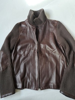 Joseph Damen Lederjacke Biker passt UK 10 oder 8 Y2k 90er UVP 399