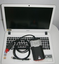 Markenlaptop mit OBD-Scanner und install.Diagnose-Software