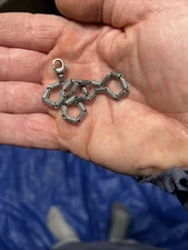 David Yurman 925 sterling silver Sky Station Bracelet  