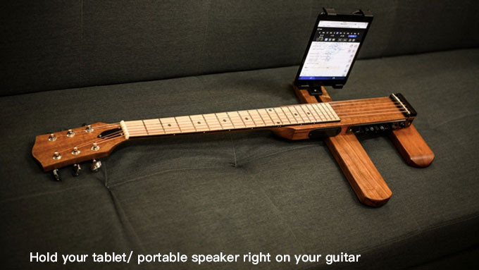 Cross Guitar 2.0: Foldable Acoustic Steel-String Electric