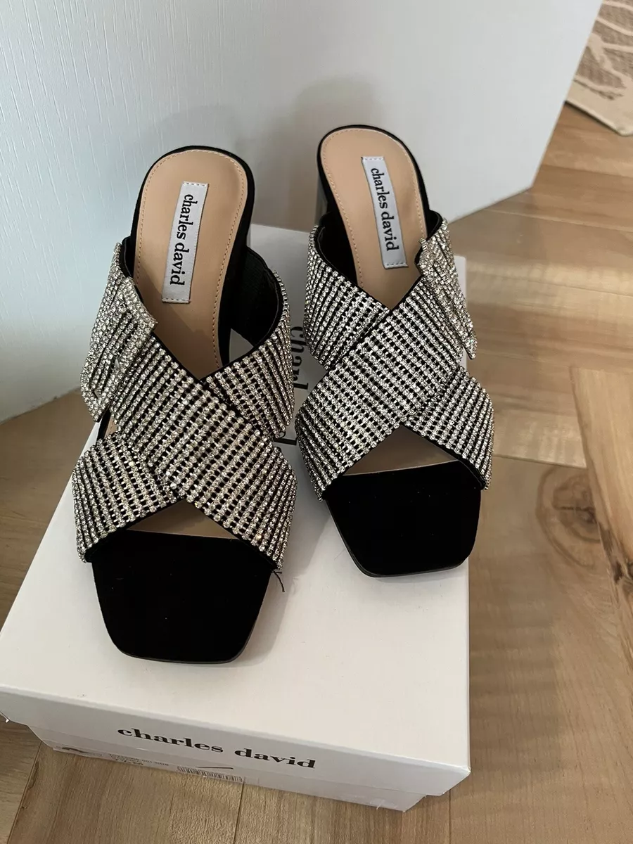 Charles david store cristal sandal