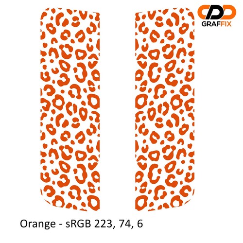 Leopard Side Window Vinyl Decal Set - Fits Jeep Wrangler JKU 2007 - 2018 - Picture 9 of 11