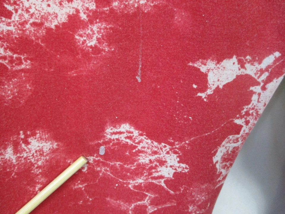 Legging Nike Mujer XL Rojo Estampado Cintura Elástica Elastizado Solo Hazlo Ajuste Activo Foto 3 de 4