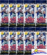(10) 2017 Score Football Factory Sealed FAT Packs-400 Cards-Pat Mahomes RC Year!