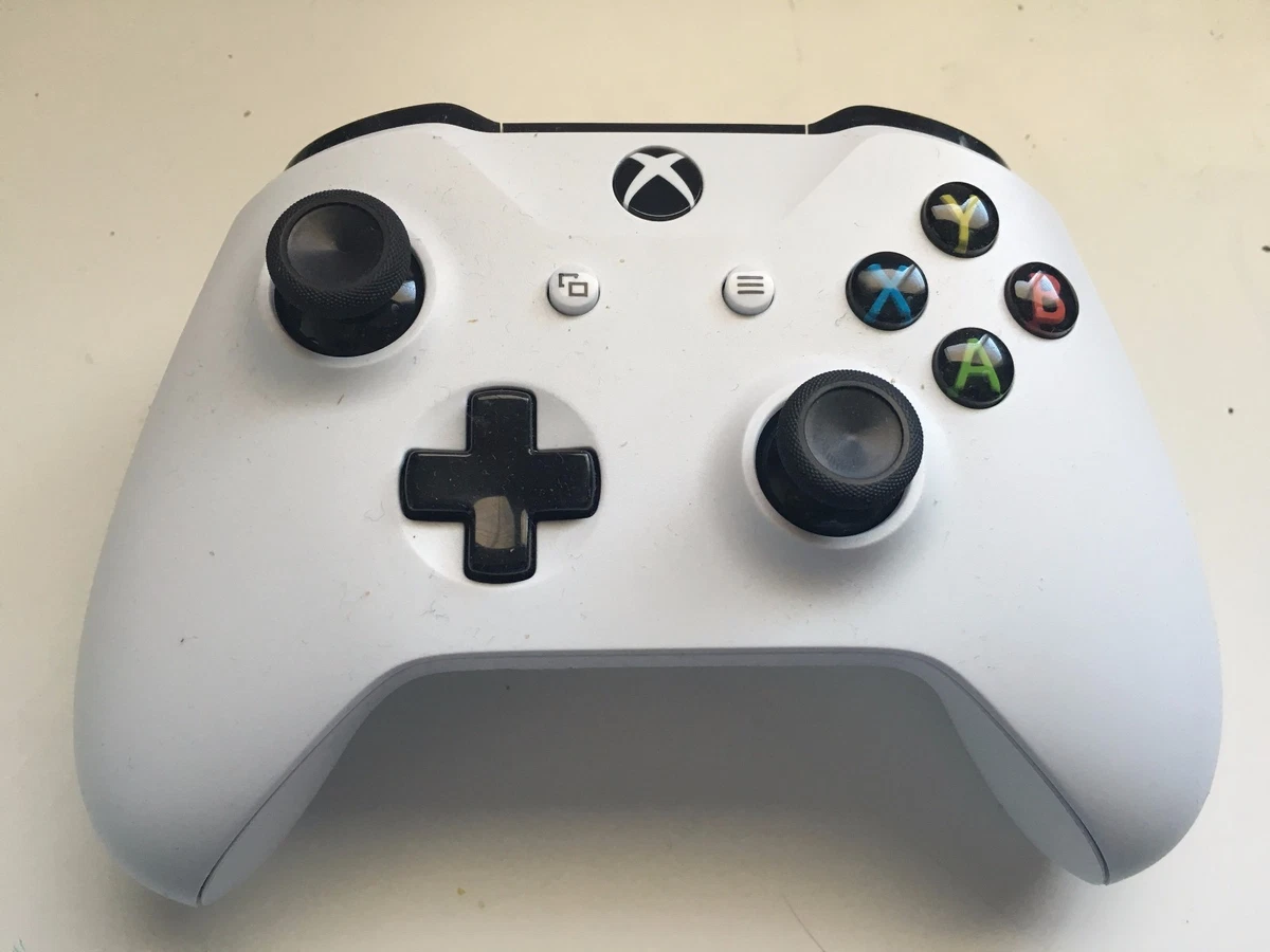 Genuine Microsoft Xbox One S White Wireless Bluetooth Controller