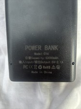 50000mAh Power Bank Station Fast Charge 66W Outdoor Camping Power Supply LED