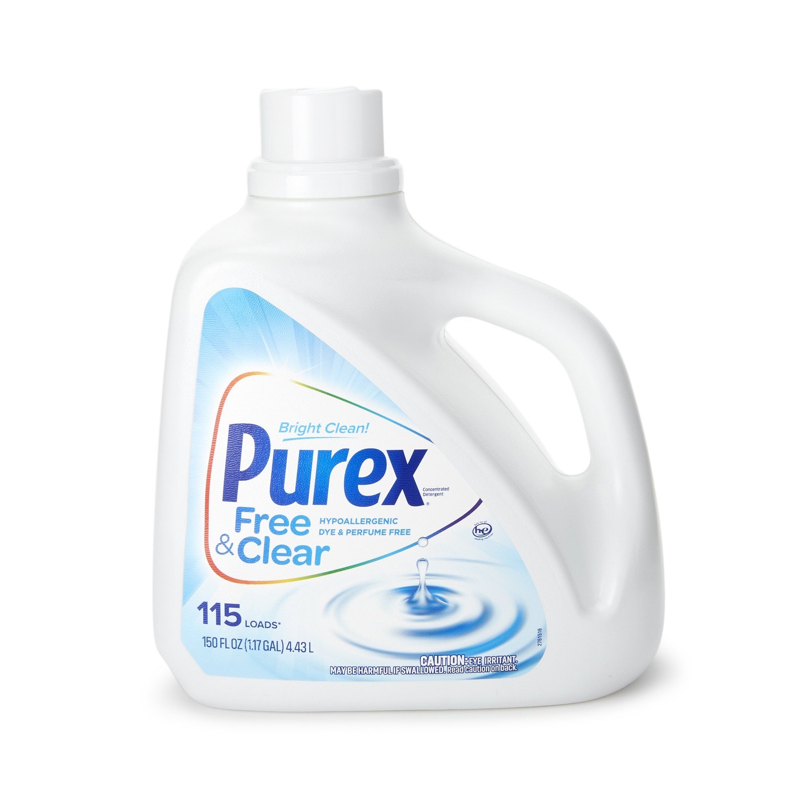 Laundry Detergent Purex Free & Clear 150 oz. Bottle Liquid Unscented (CS/4) eBay