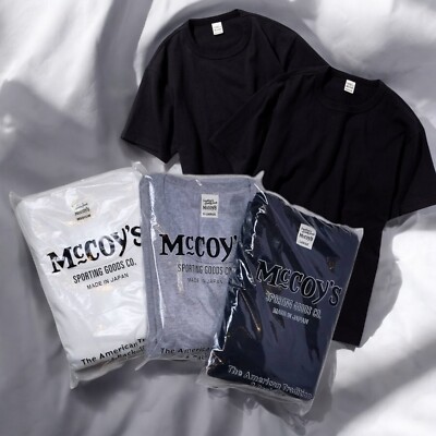The REAL McCOYS Tシャツ サイズ38 The Real McCoy's. McCOY'S 2pcs PACK TEE Short sleeve T-shirt