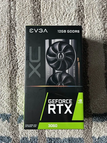 NVIDIA EVGA GeForce RTX 3060 12GB XC Graphics Card (12G-P5-3657-KB) NEW/SEALED