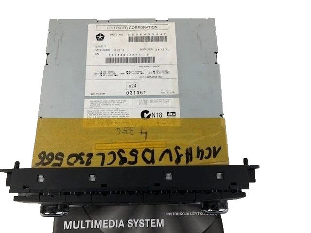 RADIO MULTIMEDIA SYSTEM JEEP WRANGLER - Bild 2 von 3