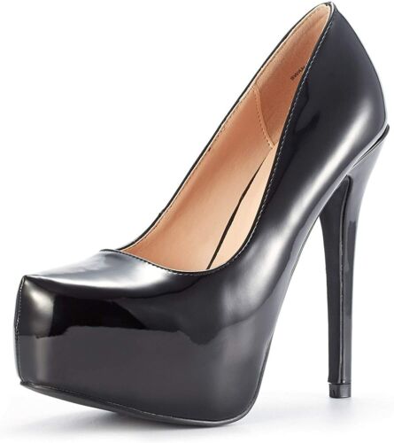 DREAM PAIRS Womens Platform High Stilettos Heel Wedding Party Dress Pump Shoes - Picture 2 of 63