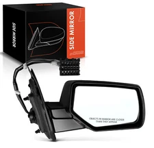 Passenger Power Glass Adjust Mirror w/ Power Heated for Chevy Tahoe Suburban GMC