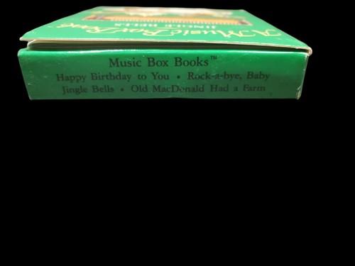Music Box Book Jingle Bells wind up 1984 - Picture 3 of 4