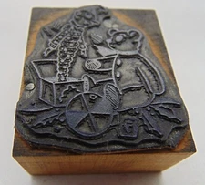 Printing Letterpress Printers Block Toys Beat Jack In The Box