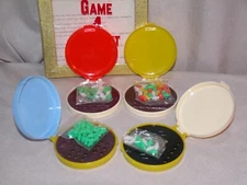 Vintage "Game 4 Quartet" Plastic Compact Peg Pocket Games Travel Games Hong Kong