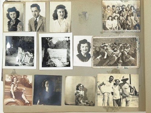 1940er Fotoalbum Sammelalbum (150) Band Seniorenklasse Mädchen Reisen Pratt Kansas KS - Bild 24 von 24