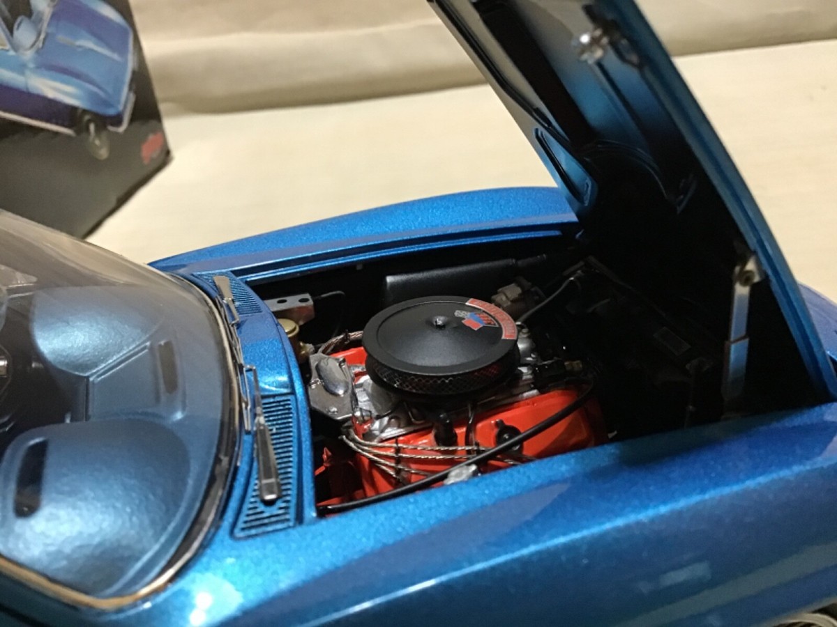 CORVETTE 1965 FASTBACK BLUE 1/18 GMP MASTERPIECE COLLECTION