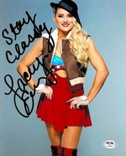 WWE LACEY EVANS HAND SIGNED  AUTOGRAPHED 8X10 PHOTO WITH PROOF & PSA DNA COA 6