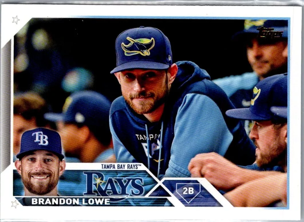 2023 Topps Golden Mirror Image Variation #36 Brandon Lowe  Rays