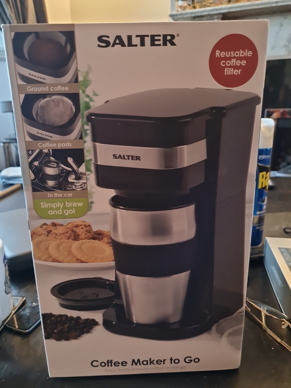 Salter Coffee Maker to Go 420ml 700W 
