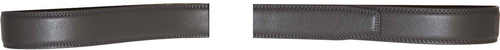 Men’s Gray leather belt strap Size XL. 43" strap genuine leather New Strap only - Picture 7 of 15