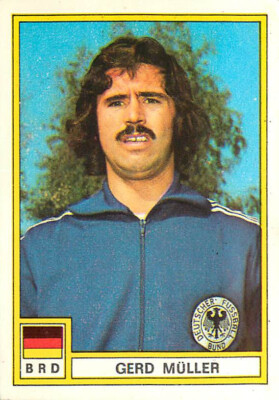 Panini Football 1976 Gerd Muller