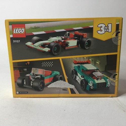 LEGO Creator 3 in 1 Street Racer Car, Rebuildable Kit Large, Multicolor - Picture 2 of 5