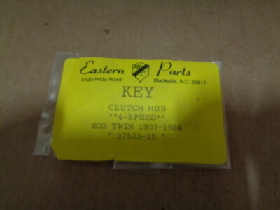 NOS Harley Davidson Eastern Brand Key Clutch Hub 37523-15