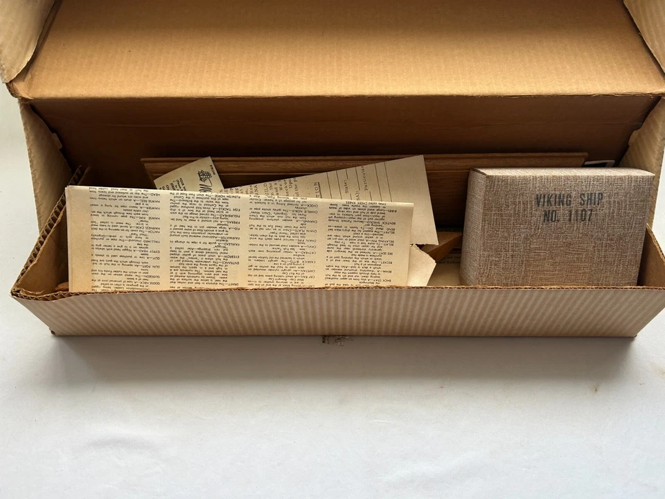 Modelo de barco vikingo - Casco de madera maciza a escala real, barco marino coleccionable Foto 4 de 4