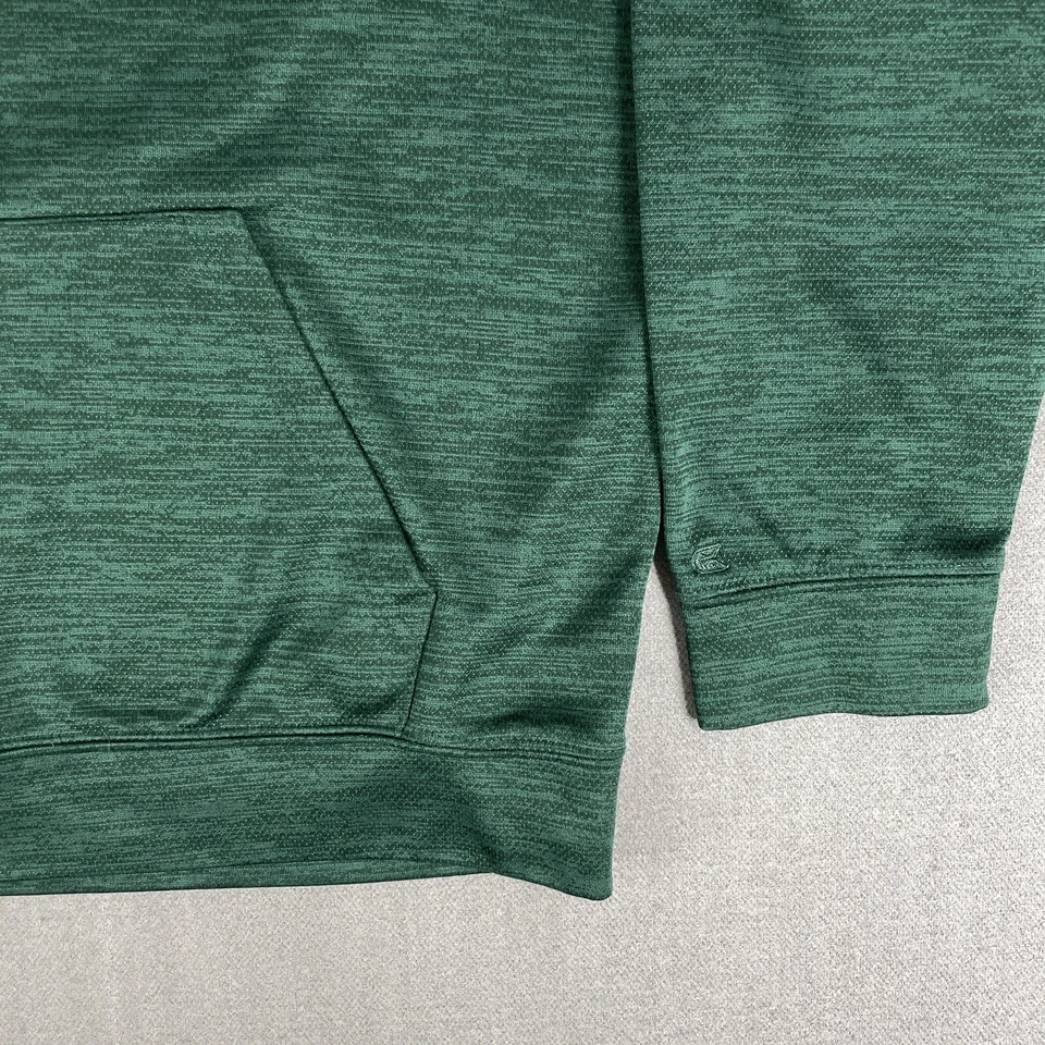 Michigan State Spartans Men's XL Hoodie Baseball Green Pocket Soccer Sweatshirt - Image 4 of 4