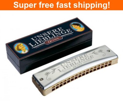 Hohner Unsere Lieblinge 32-Hole Octave Harmonica Key of G-NEW