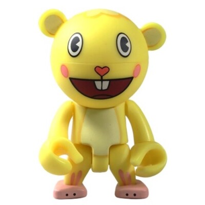 Happy Tree Friends Cuddles Trexi Toy Figure Collectible Naughty