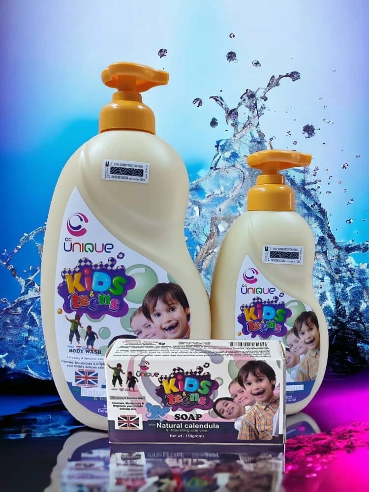 Unique Kids And Teens Lotion +bar Soap + Shower Gel. 3n1pcs. Fast&Free Delivery