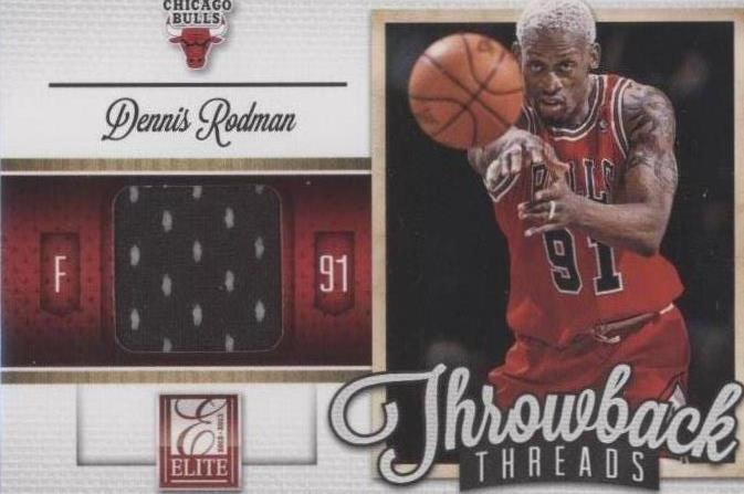 Rod Man Thread 2012-13 Elite - Throwback Threads Dennis Rodman #5 (MEM) for sale ...