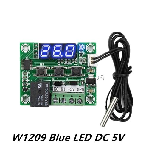 W1209 DC 5V Blue LED Thermostat Temperature Switch Thermometer Controller Sensor - Picture 6 of 6